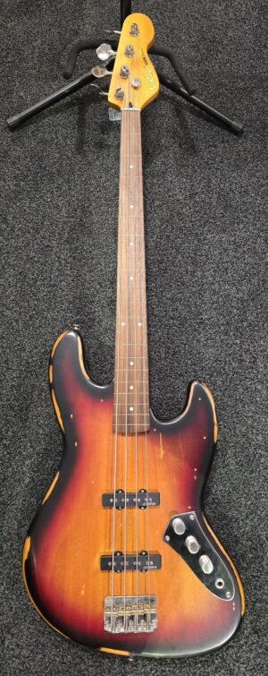 Vintage Icon Fretless Jaco Pastorius Relic J Bass Model