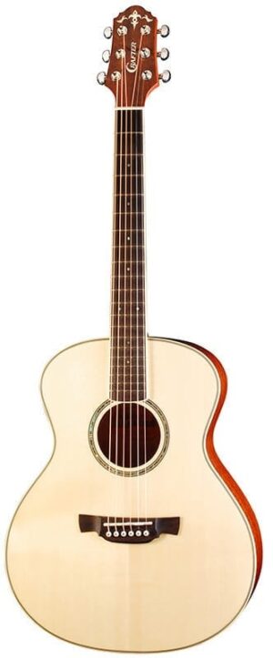 Crafter Castaway A/N Akoestische Gitaar | Massief Engelmann Spruce + Sterke Gigbag