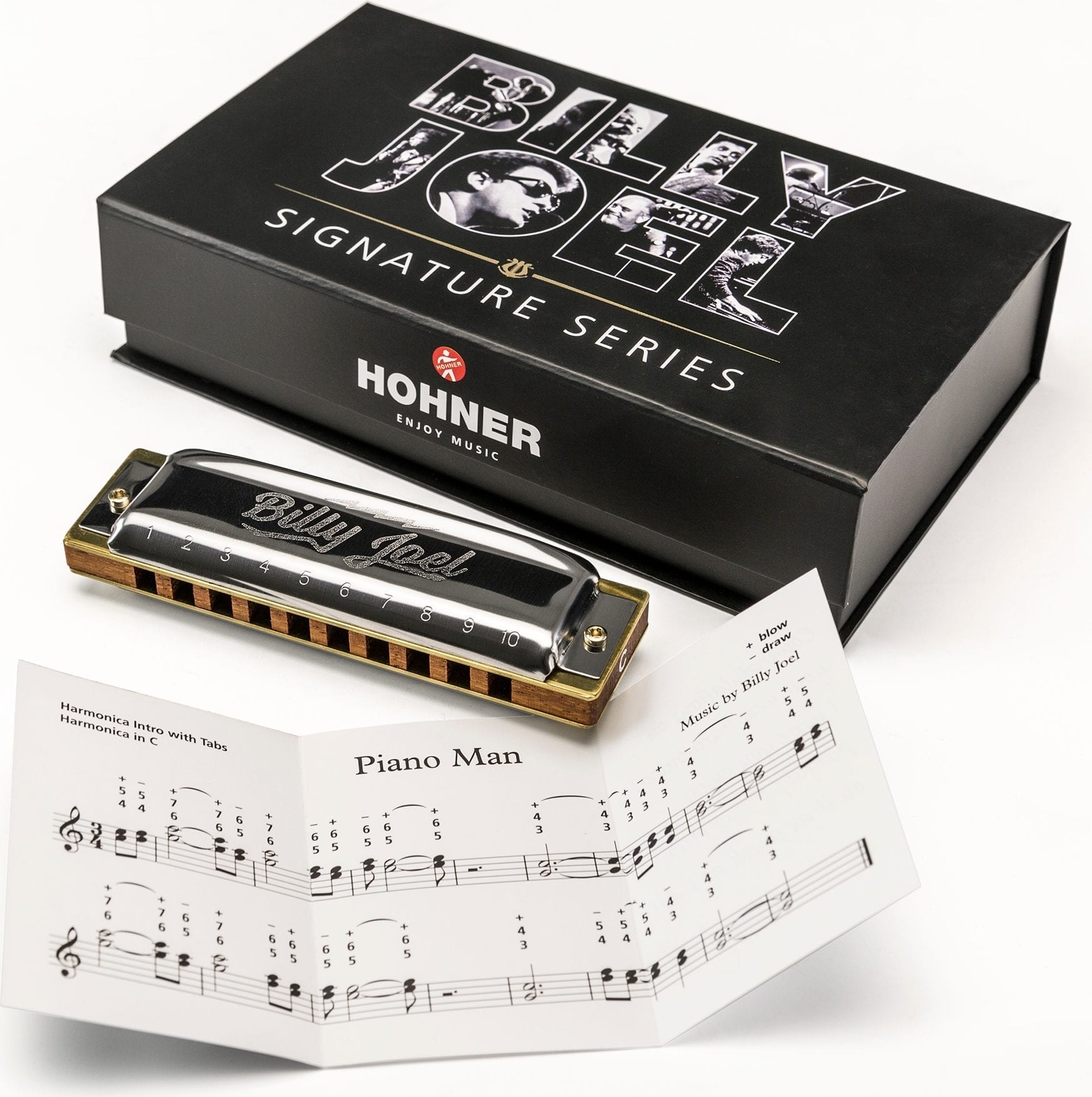 vertel het me mannelijk inhoudsopgave Hohner Billy Joel Signature Blues mondharmonica - Timmer Muziek Beverwijk