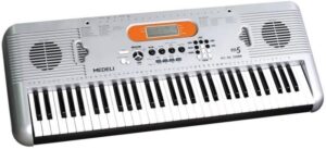 Medeli M5 aanslaggevoelig keyboard 61 toetsen incl. adapter