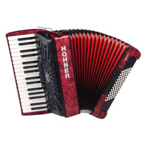 Hohner Bravo III 72 Bas Accordeon met Tas