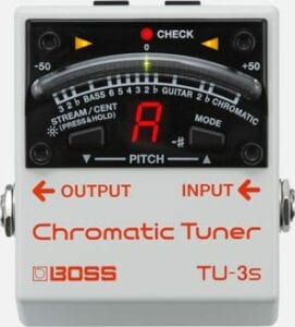 TU-3s Chromatische tuner/stemapparaat