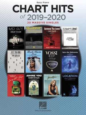 Chart Hits Of 2019-2020 20 Massive Singles Easy Piano