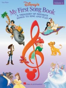 Disney's My First Song Book Vol.1 A Treasury Of Favorite Songs To Sing And Play