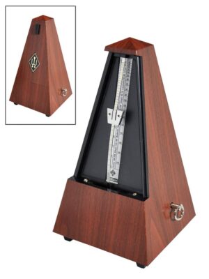 Wittner Metronome Mahonie Pyramidemodel zonder bel