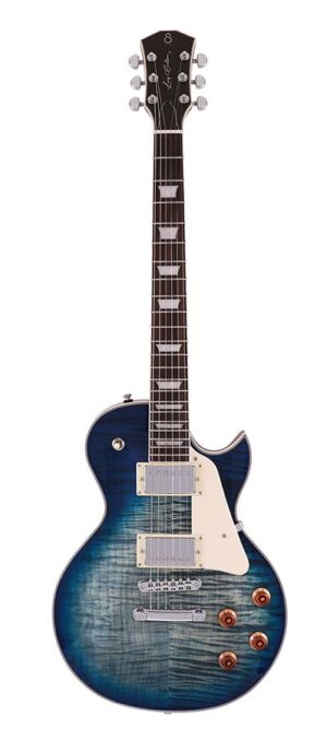 Sire Larry Carlton L7 Transparant Blue Les Paul Elektrische Gitaar