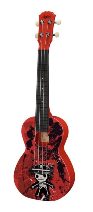 Korala Poly Uke Pink Skeleton