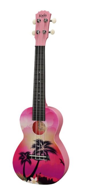 Korala Poly Uke Pink Palm Tree