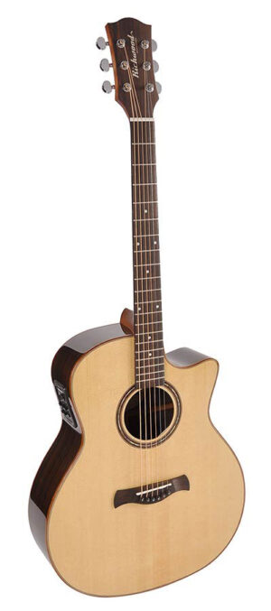 Richwood Master Series SWG-150W-CE Elektro Akoestische Grand Auditorium met Cutaway Brede Hals