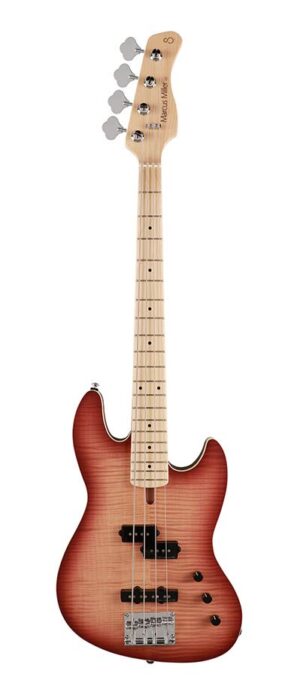 Sire Marcus Miller U5 4A Tobacco Burst Short Scale Basgitaar