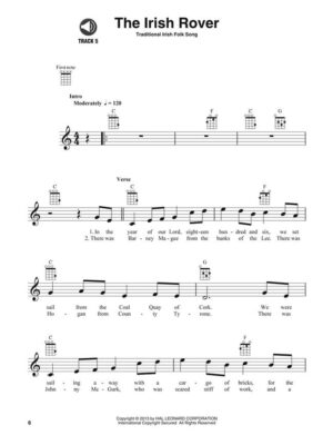 irish songs ukelele 2