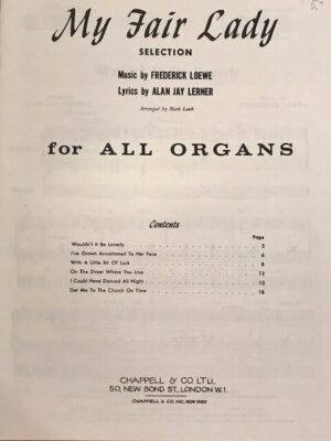 MyFair Ladyallorganedit2