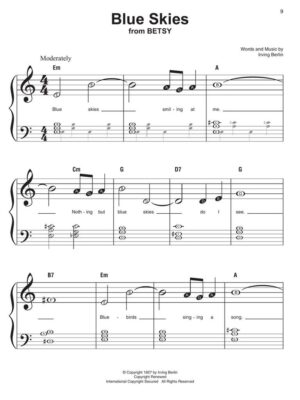 Broadways's Best Simple Sheet Music Audio Play-Along6