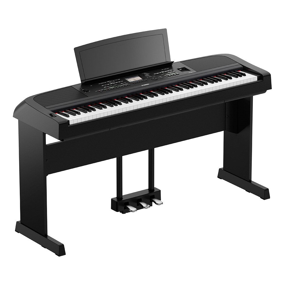 Wetenschap Skim naakt Yamaha DGX-670 Digitale piano/keyboard incl. standaard en pedalen - Timmer  Muziek Beverwijk