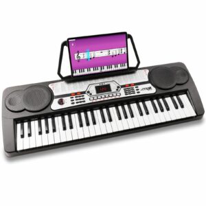 MAX KB7 leuk beginners keyboard piano met 54 toetsen