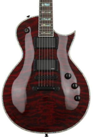 ESP LTD Deluxe EC-1000 See-Thru Black Cherrybb