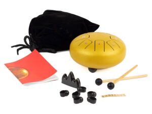 Hayman Tongue Drum 6” met Hoes/Kloppers/Fingertaps