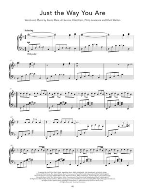 hl01193166 peaceful pop piano solos sample page 2