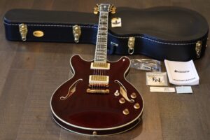 Ibanez EKM100WineredCase