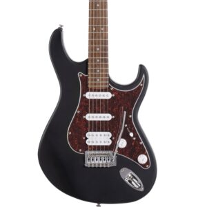 Cort Beginners Elektrische Gitaar Mat Zwart Strat Style