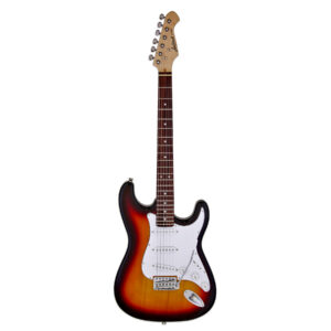 Aria STG 003 Strat Elektrische Gitaar Sunburst