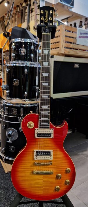 Richwood Master Series RE-125 Cherry Burst Les Paul Elektrische Gitaar
