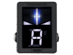 Korg Pitchblack XS Compact Tuner Pedaal met Extra Felle Display en True Bypass of Buffer