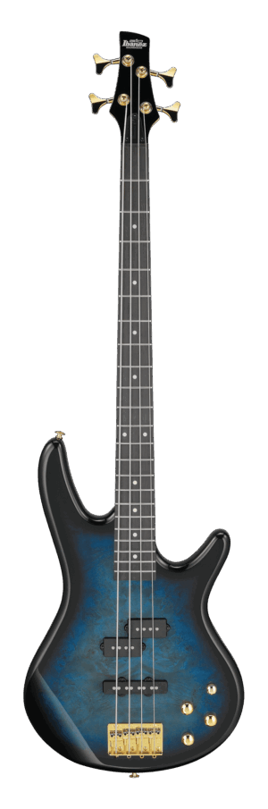 Ibanez GSR200PC Transparant Marine Burst Elektrische Basgitaar met Actieve EQ