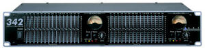 ART 342 Dual-Channel 15-Band 2U Rack Mount Grafische Equalizer 19"