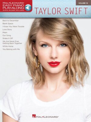 Easy Piano Play-Along Taylor Swift incl. Audio Online