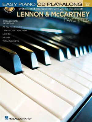 Lennon & McCartney Favorites, Easy Piano CD Play-Along Vol.24