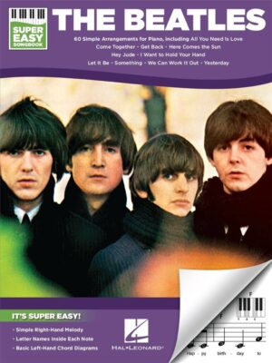 The Beatles - Super Easy Songbook for Keyboard/Piano