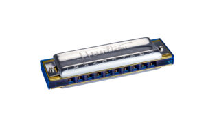 Hohner MS Series Deep Blues J.J. Milteau Signature Mondhamonica in D Incl. Case