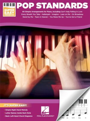 Pop Standards Super Easy Songbook 60 Simpele Piano Arrangementen