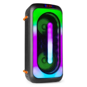 Fenton Boombox 400 Watt Draadloze Karaoke Speaker met Lichtshow en Microfoon