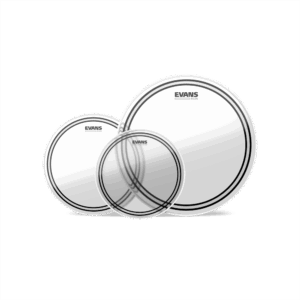 Evans EC2 Clear 12,13,16" Tom Value Pack