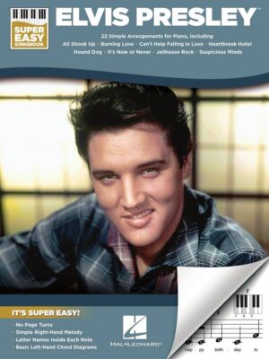 Elvis Presley Super Easy Songbook, 22 Simpele Piano Arrangementen