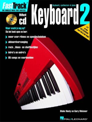 FastTrack Keyboard 2 | Leerboek voor Keyboard met CD