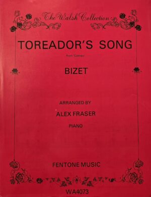 Toreador’s Song van Bizet Easy Piano