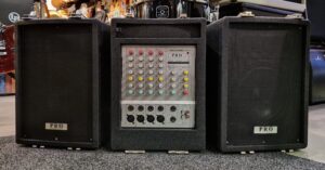 Pro Evidence 120 Watt Stereo Portable Audio Systeem