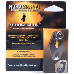 MusicNomad Acousti-Lok MN272 – Strap Lock Adapter voor Akoestische Gitaar