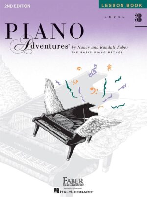 Piano Adventures Lesson Book Level 3B | Medium Level Pianoboek