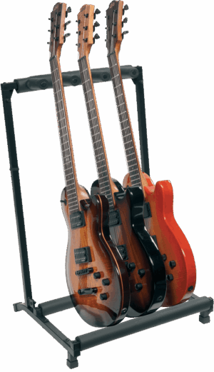 RTX X3GN Gitaar Rack voor 3 Instrumenten