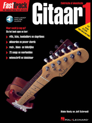 FastTrack Gitaar 1 met AudioOnline voor Elektrische of Akoestische gitaar