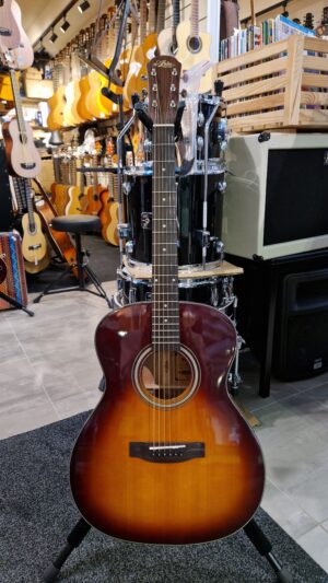 Aria 201 Akoestische Gitaar OM Tobacco Sunburst
