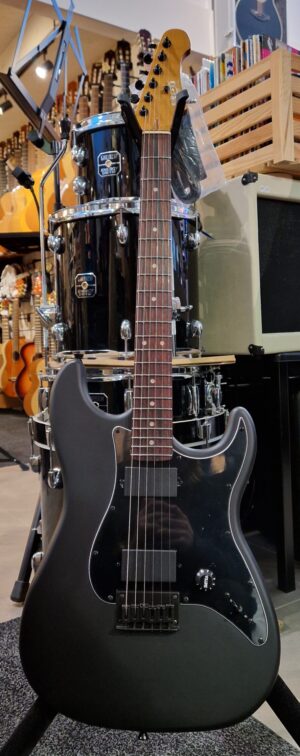 Jet JS-400 MBK R Elektrische Gitaar Mat Zwart