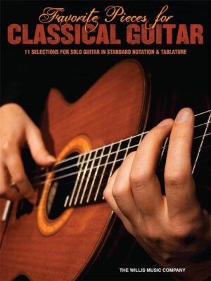 Favorite Pieces For Classical Guitar met TAB notatie