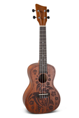Gewa Manoa Crazy Turtle Concert Ukulele Incl. Gigbag
