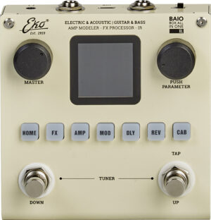 Eko BAIO XL Multi Effectpedaal voor Akoestische, Elektrische en Basgitaar