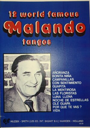 12 World Famous Malando Tangos for Accordeon